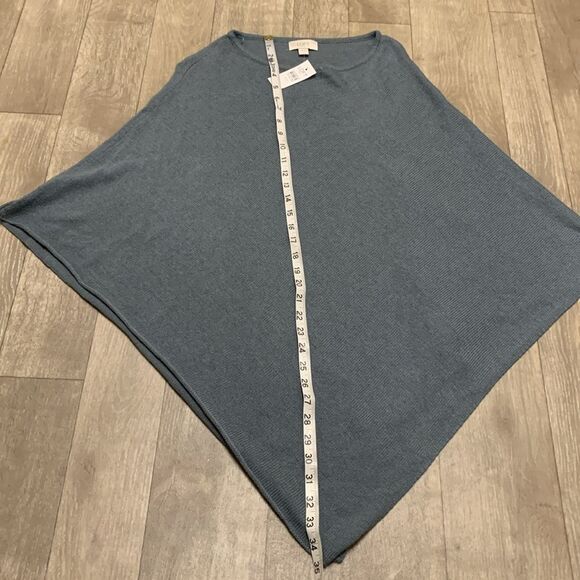 Womens NWT Loft Wool Blend Crewneck Pullover Poncho Sweater‎ - Picture 9 of 9